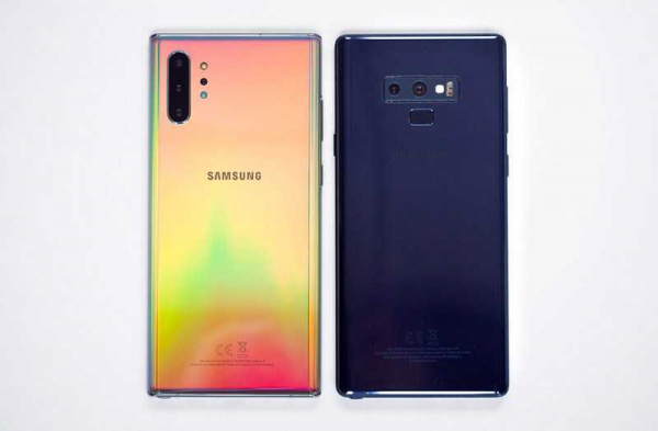 Сравнение Samsung Galaxy Note 10 Plus vs Samsung Galaxy Note 9