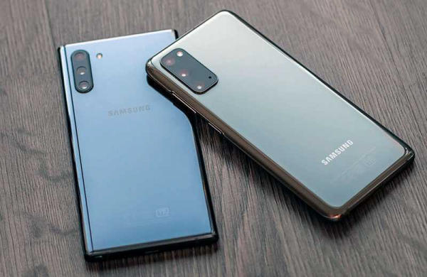 Сравнение Samsung Galaxy Note 10 vs Samsung Galaxy Note 20