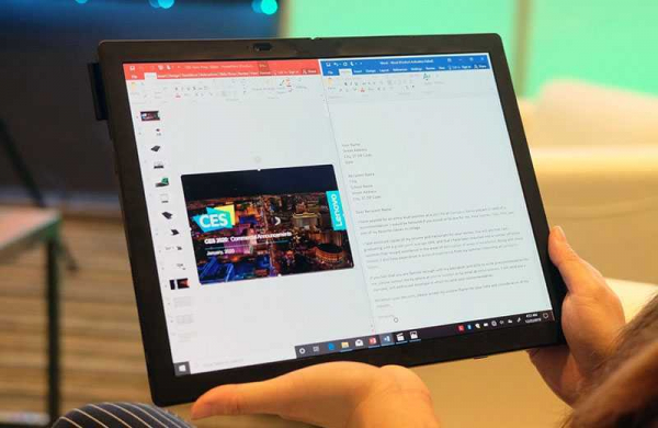 Первый обзор Lenovo ThinkPad X1 Fold: ноутбук со складным дисплеем